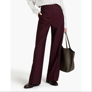 Acne Studios Burgundy Tailored Casual Slack Trouser